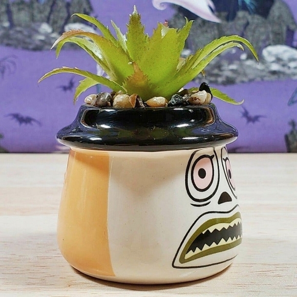 Disney Nightmare Before Christmas The Mayor 3.5" Faux Mini Succulent Plant - Picture 5 of 9